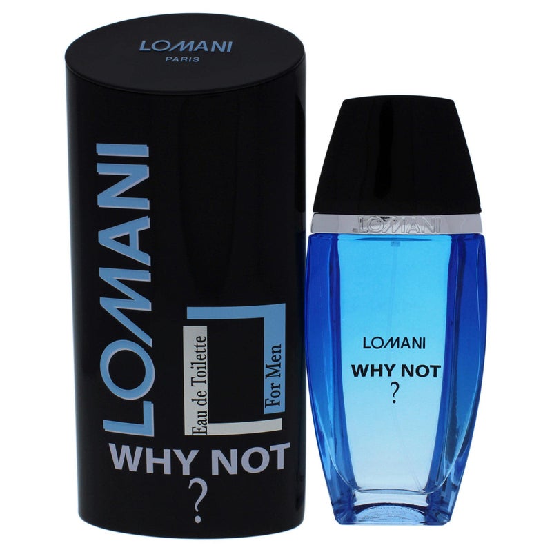 Lomani Lomani Why not By Lomani for Men - 3.3 Oz Edt Spray, 3.3 Oz - Image 1